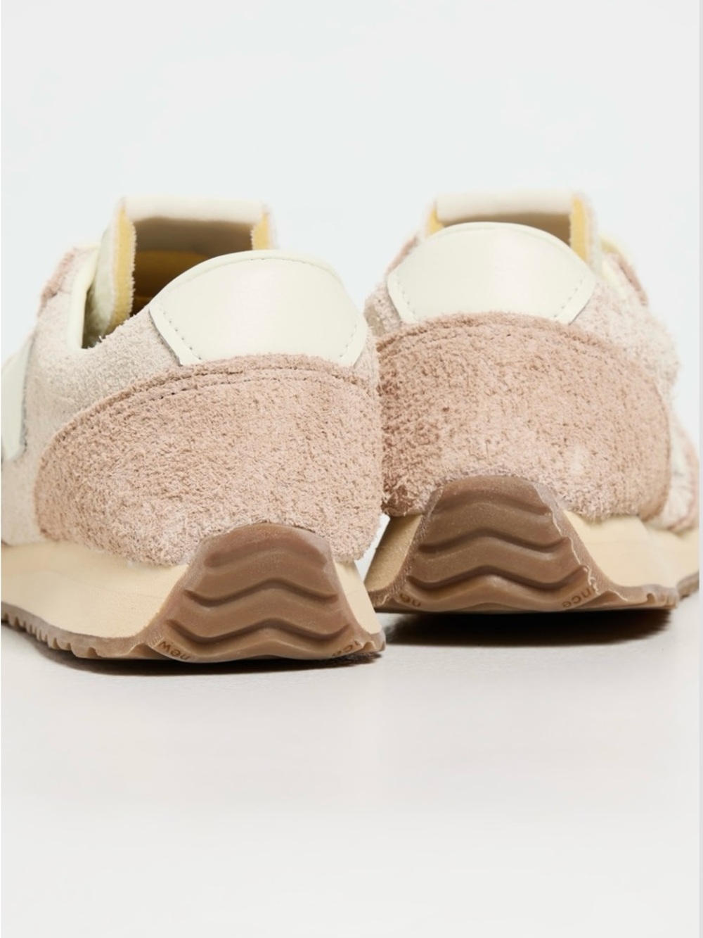 New Balance Women's Blush Pink Suede Retro Runner - Picture 5 of 14
